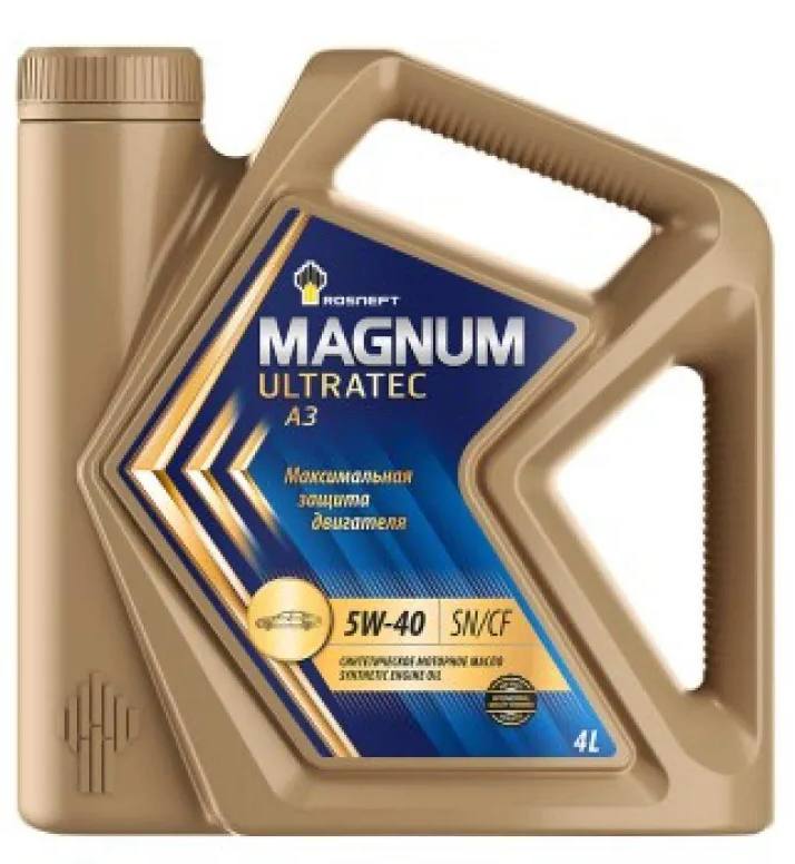 Масло моторное Rosneft Magnum Ultratec A3 5W40 синт 4л