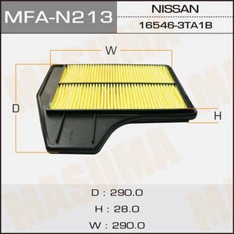 Воздушный фильтр MASUMA MFA-N212