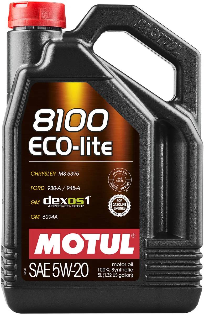 Моторное масло Motul 8100 ECO-LITE 5W20 5л