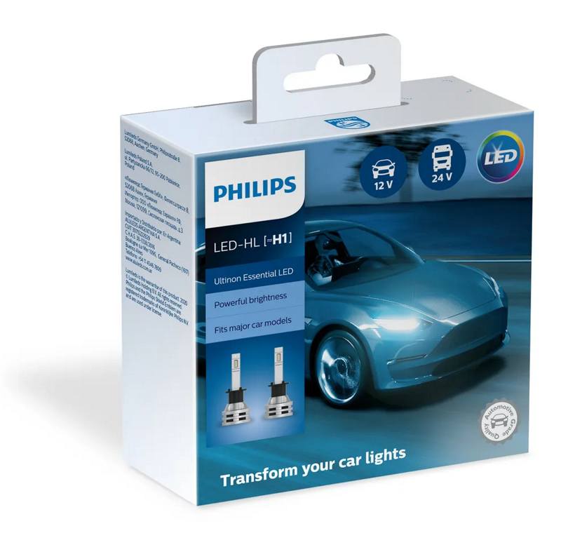 Лампа для автомобильных фар Philips Ultinon Essential LED 11258UE2X2