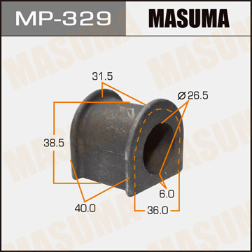 Втулка стабилизатора Masuma MP-329