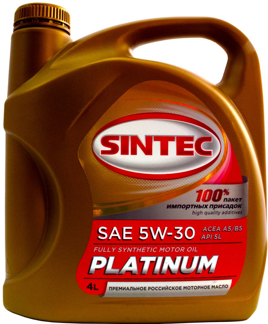 Масло моторное SINTEC Platinum SL A5/B5 5W30 4л