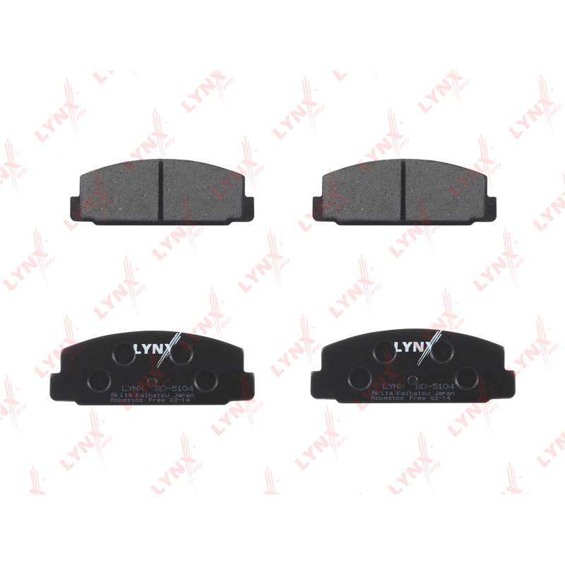 Колодки тормозные дисковые LYNXauto BD-5104