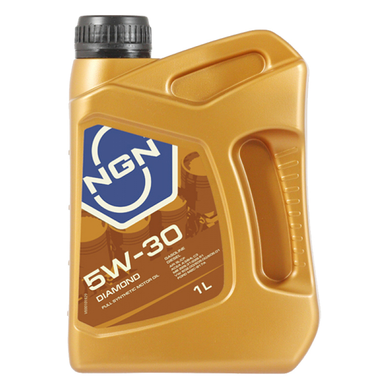 Масло моторное NGN DIAMOND 5W30 SL/CF 1л синтетика