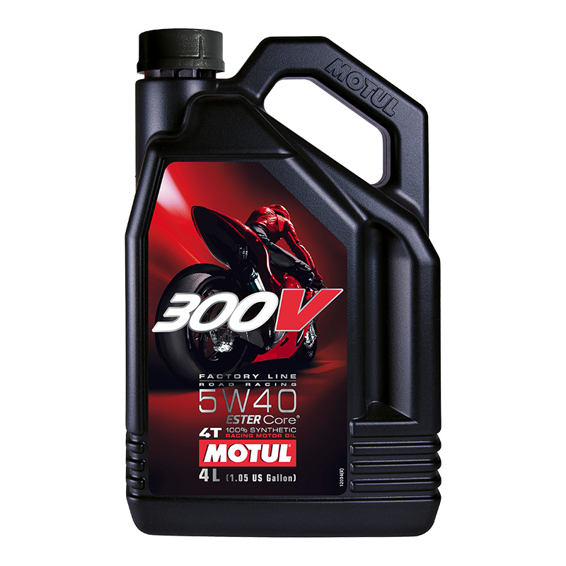 Масло моторное Motul moto 300V 4T OFF Road Racing 5W40 5L