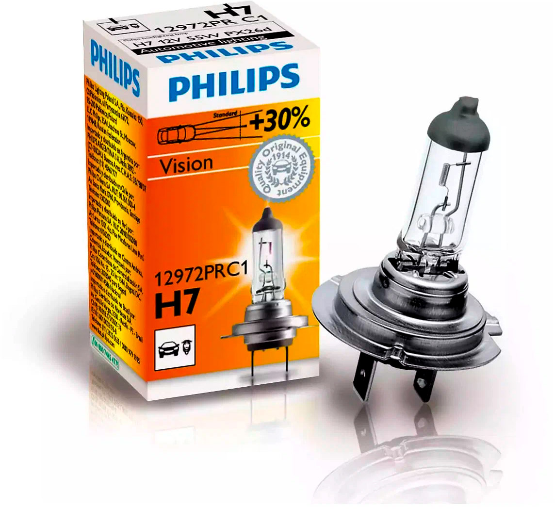 Автолампа PHILIPS 12972PRC1 H7 12V 55W