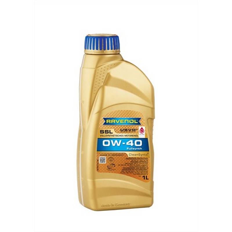 Моторное масло Ravenol SSL 0W40 1л.