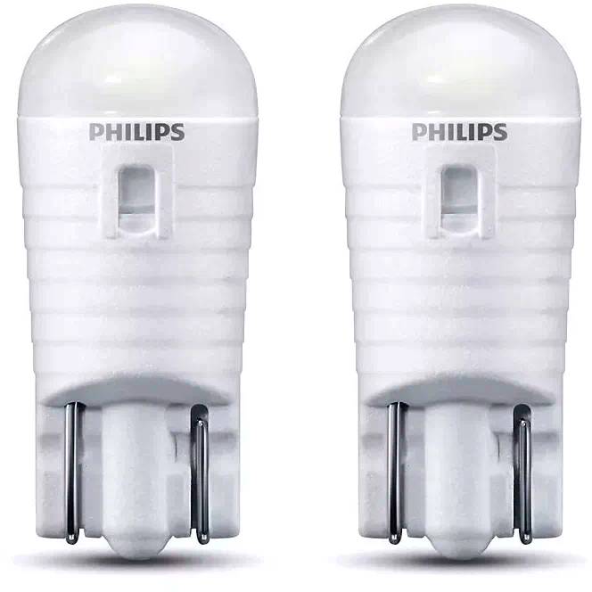 Набор автоламп LED PHILIPS 11961U30CWB2 W5W
