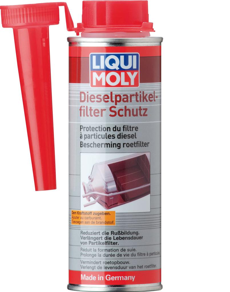 Присадка для очистки сажевого фильтра Liqui Moly Diesel Partikelfilter Schutz 0,25л