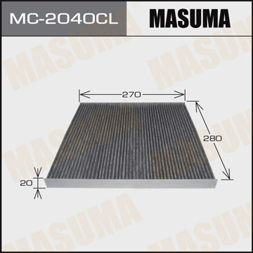 Фильтр салонный MASUMA MC-2040CL