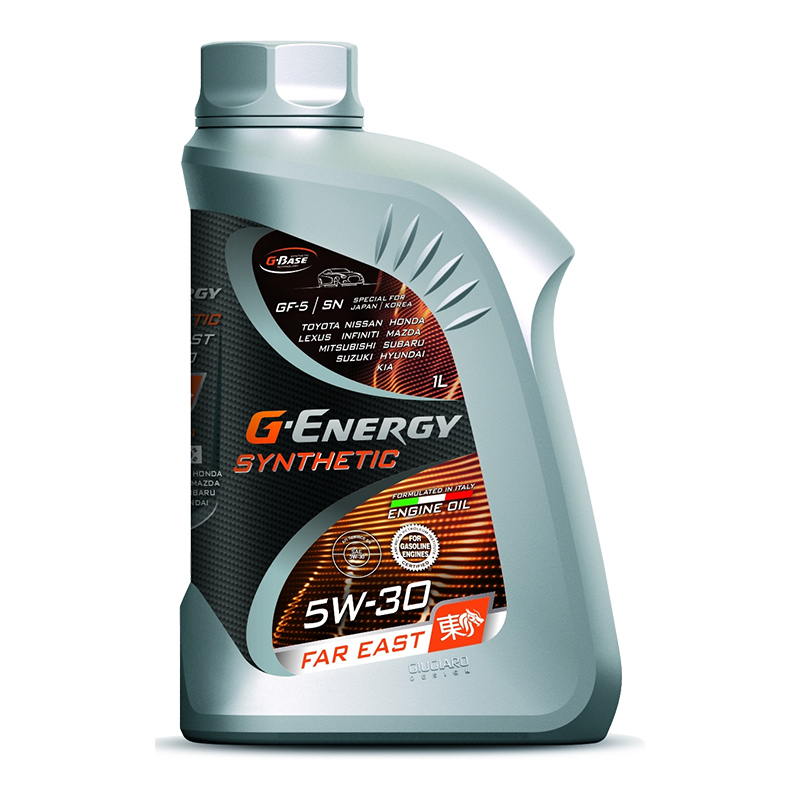 Моторное масло G-Energy Synth Far East 5W30 синтетика 1л
