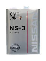 Масло трансмиссионное Nissan KLE53-00004 CVT NS-3 4л.