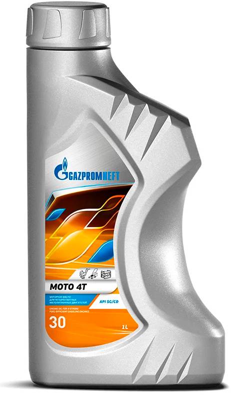 Моторное масло Gazpromneft Moto 4T 30 1л