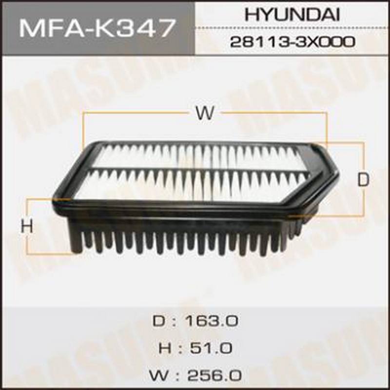 Фильтр воздушный MASUMA MFA-K347