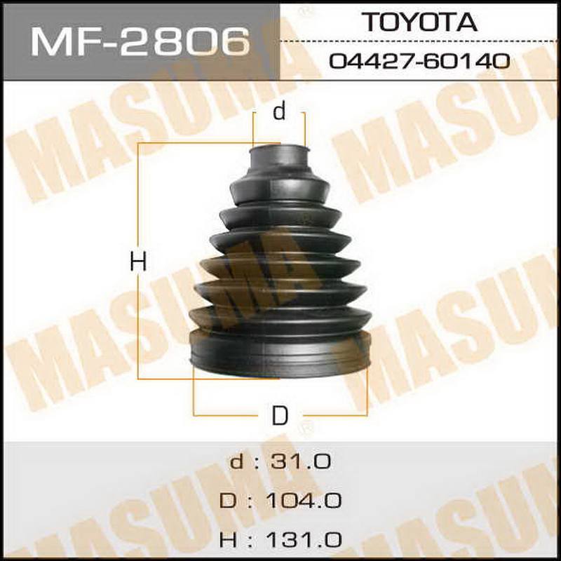 Пыльник привода Masuma MF-2806