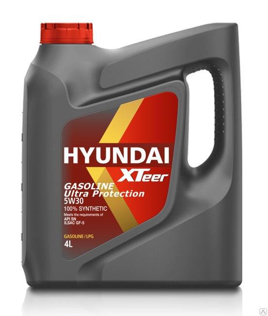 Масло моторное HYUNDAI XTeer Gasoline Ultra Protection SN/GF-5 5W30 4л