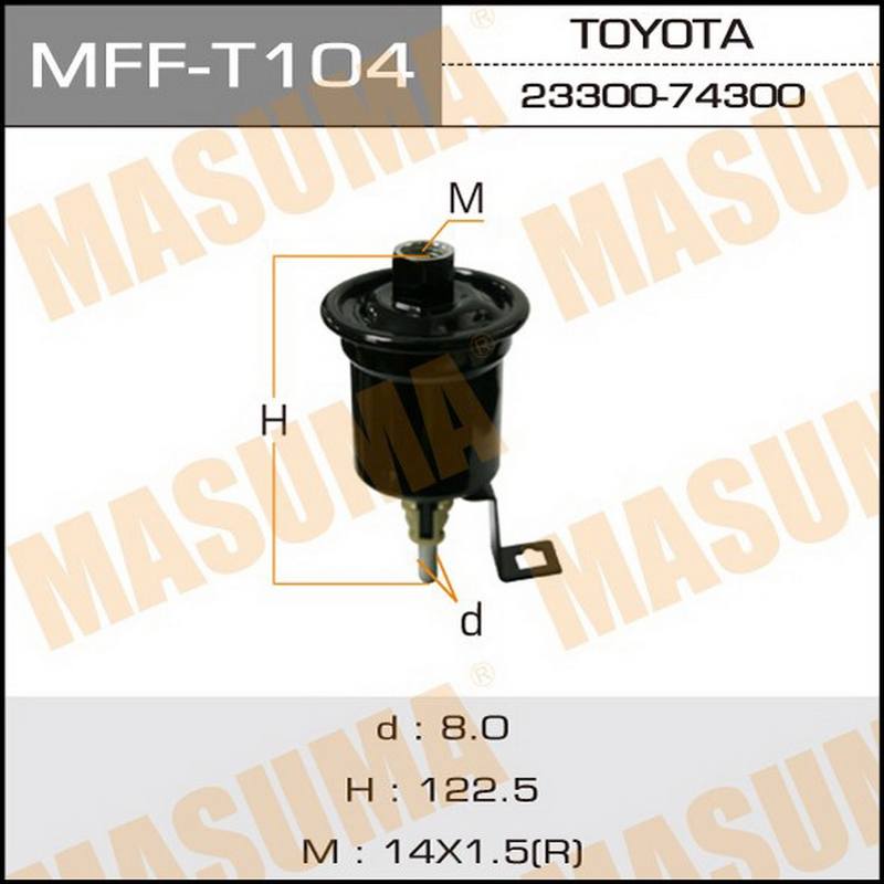 Фильтр топливный Masuma MFF-T104 23300-74300
