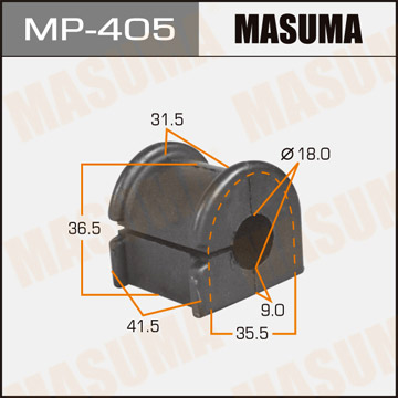 Втулка стабилизатора Masuma MP-405