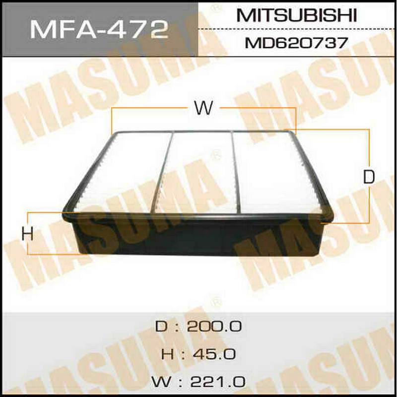 Фильтр воздушный MASUMA MFA-472