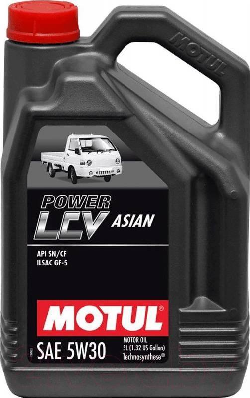 Моторное масло Motul Power LCV Asian 5w30 5л