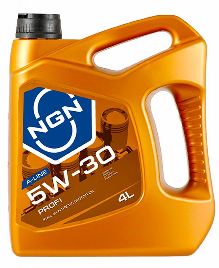 Моторное масло NGN PROFI A-LINE 5W30 4л