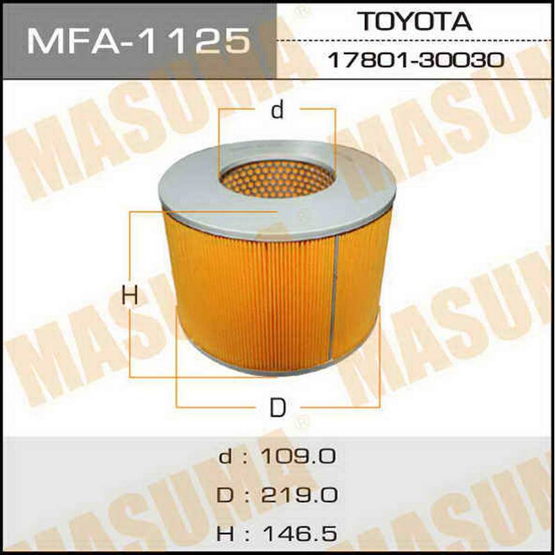 Фильтр воздушный MASUMA MFA-1125
