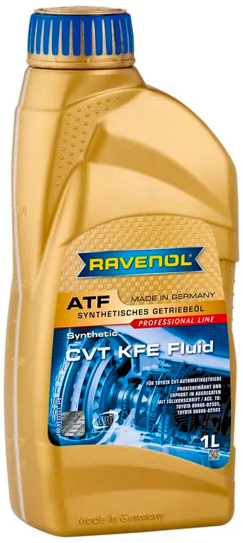 Масло трансмиссионное RAVENOL CVT KFE Fluid 1л