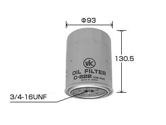Фильтр очистки масла VIC C-222
