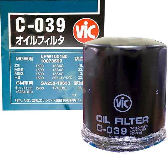 ФИЛЬТР ОЧИСТКИ МАСЛА VIC C-039