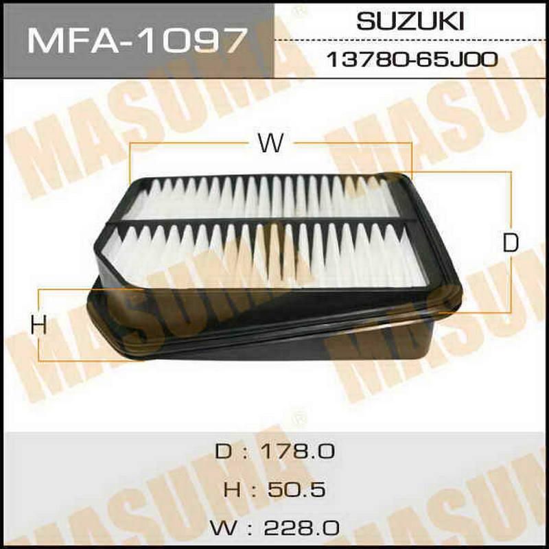 Воздушный фильтр MASUMA MFA-1097