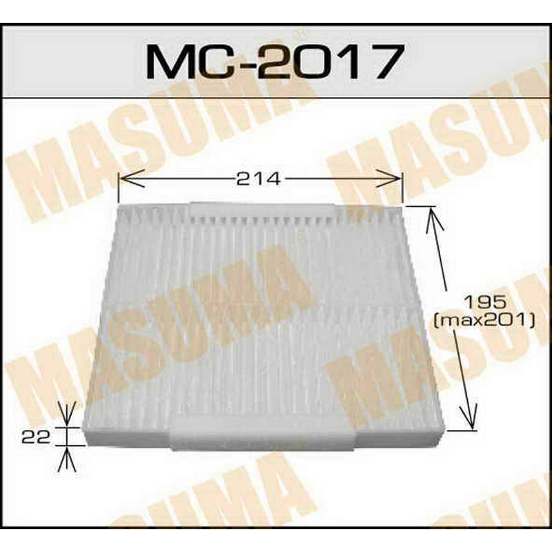 Фильтр салонный MASUMA MC-2017