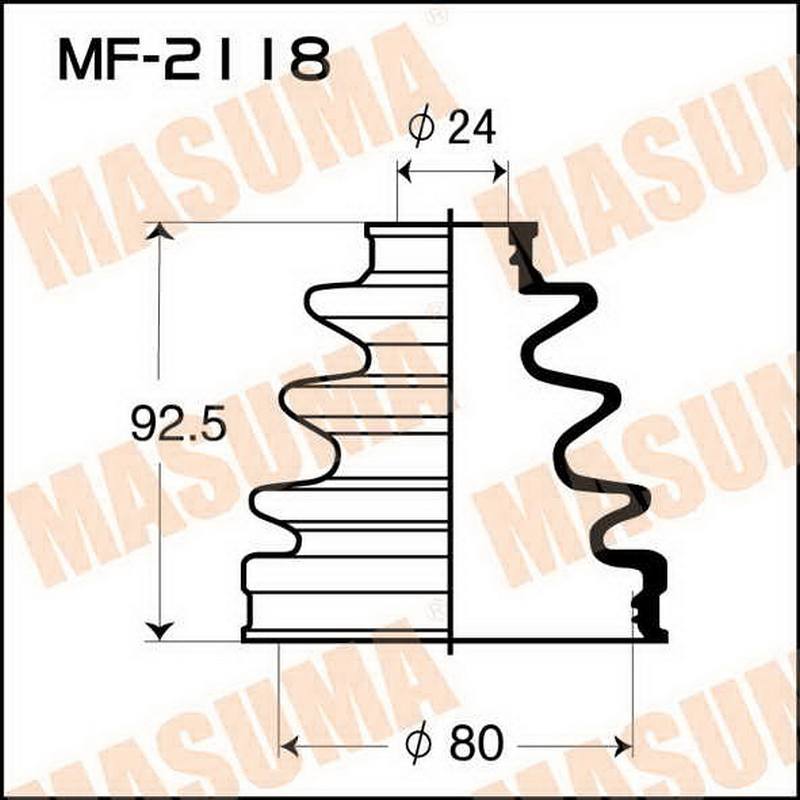 Пыльник привода Masuma MF-2117