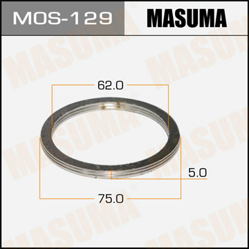 Кольцо уплотнительное глушителя Masuma MOS-129