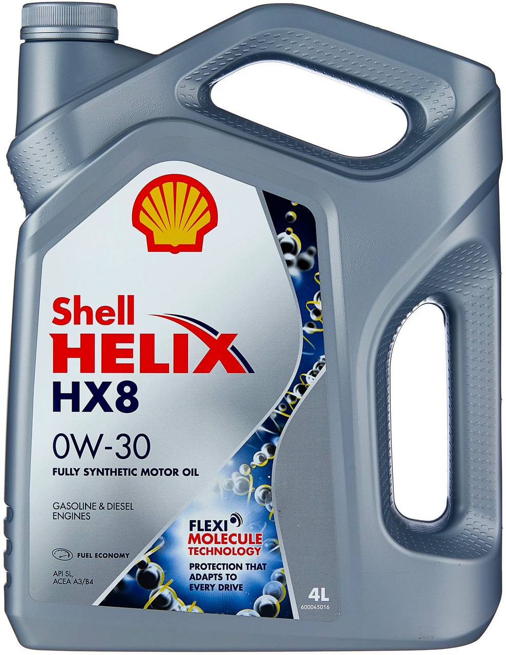 Моторное масло Shell Helix HX8 0W30 4л