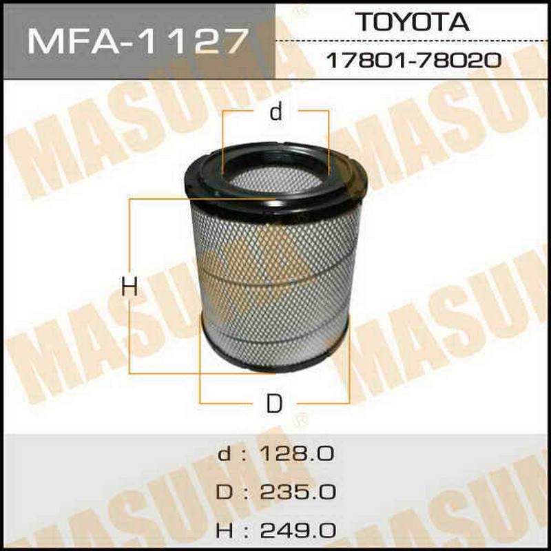 Воздушный фильтр MASUMA MFA-1127