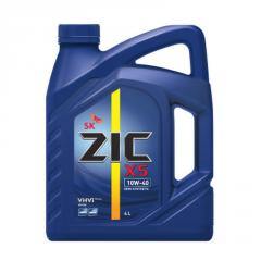 Моторное масло ZIC X5 10W40 4л.