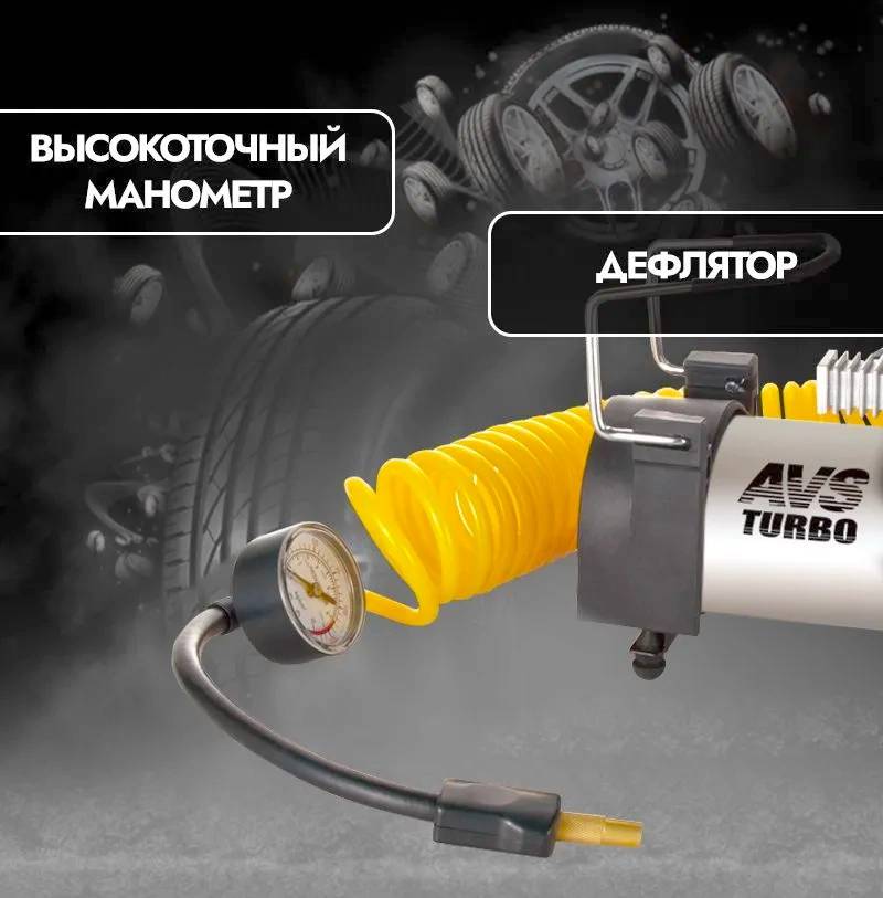 Компрессор автомобильный AVS KS600