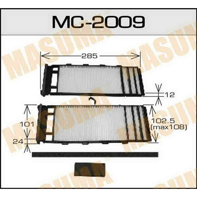 Фильтр салонный MASUMA MC- 2009