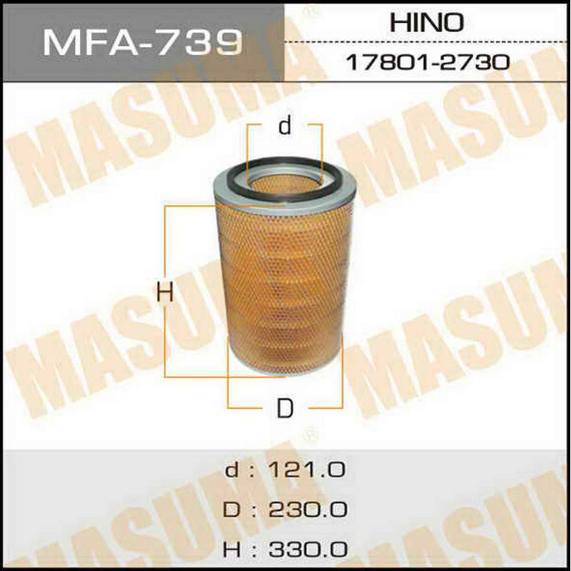 Фильтр воздушный MASUMA MFA-739