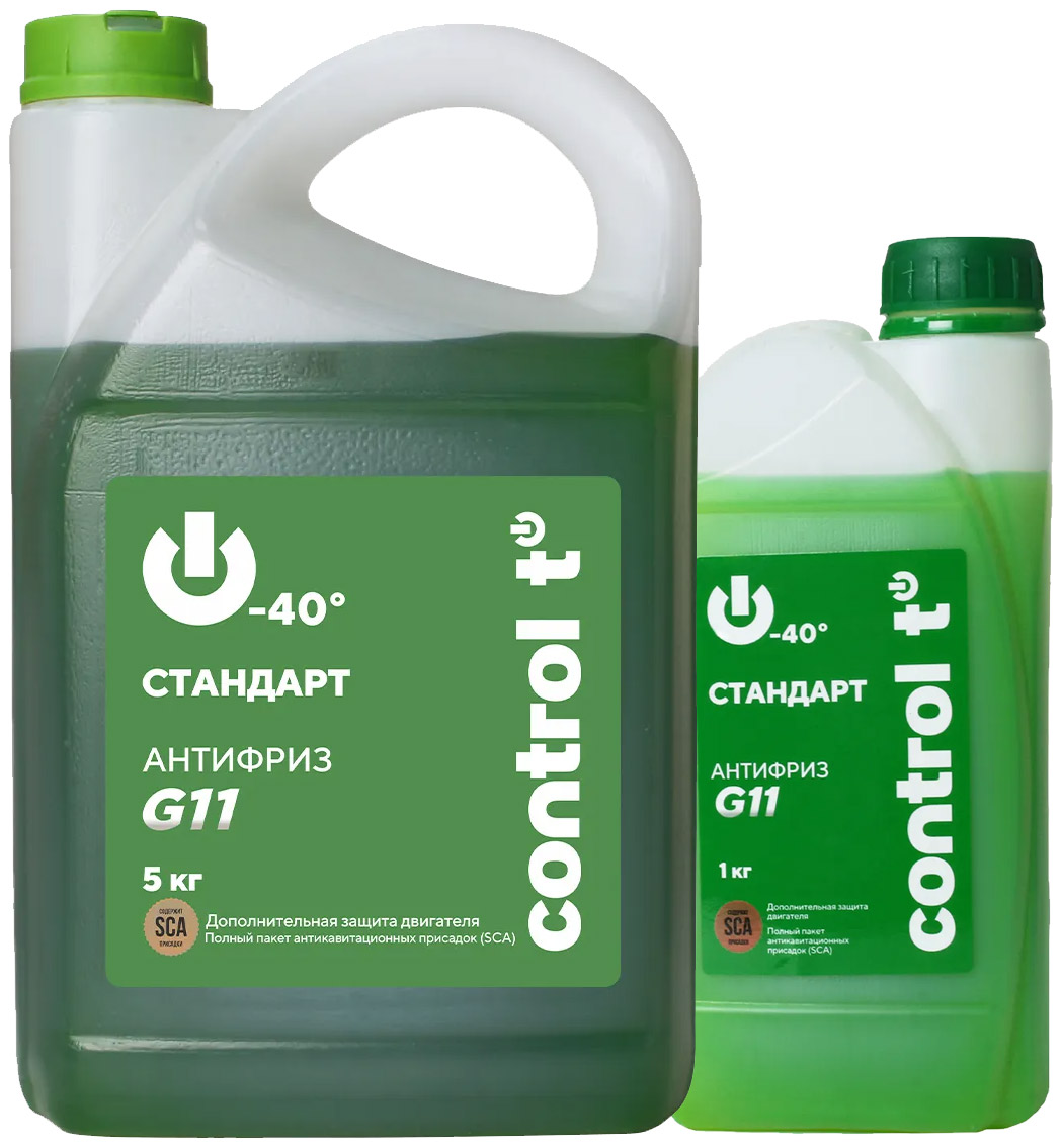 Антифриз Control T G11 зеленый 5кг АКЦИЯ 5+1