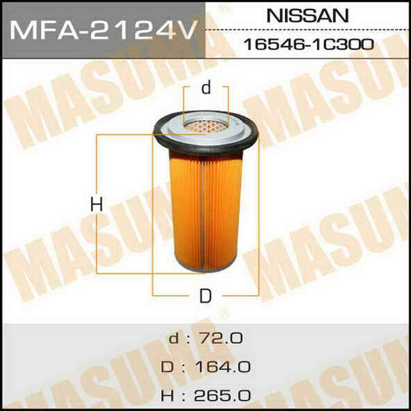 Воздушный фильтр MASUMA MFA-2124