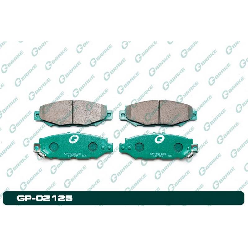 Колодки тормозные G-brake GP-02125