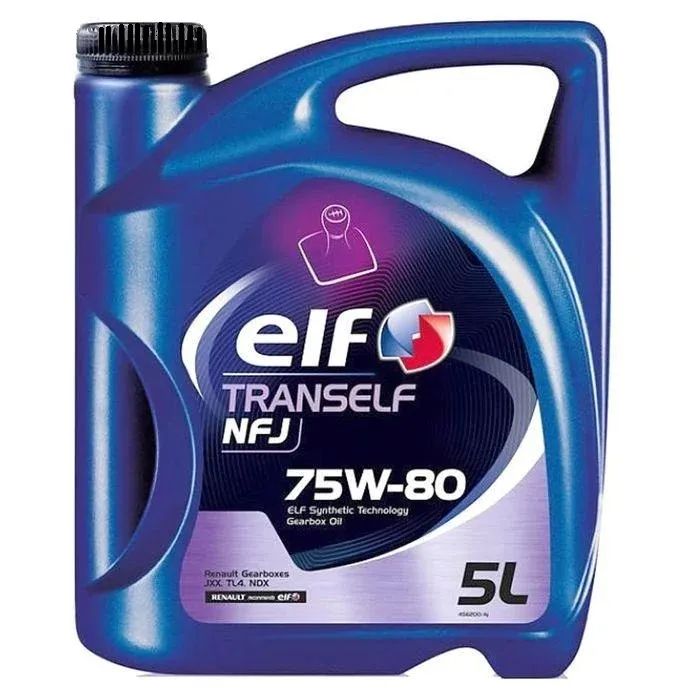 Масло трансмиссионное ELF NFJ GL-4+ 75w80 5л