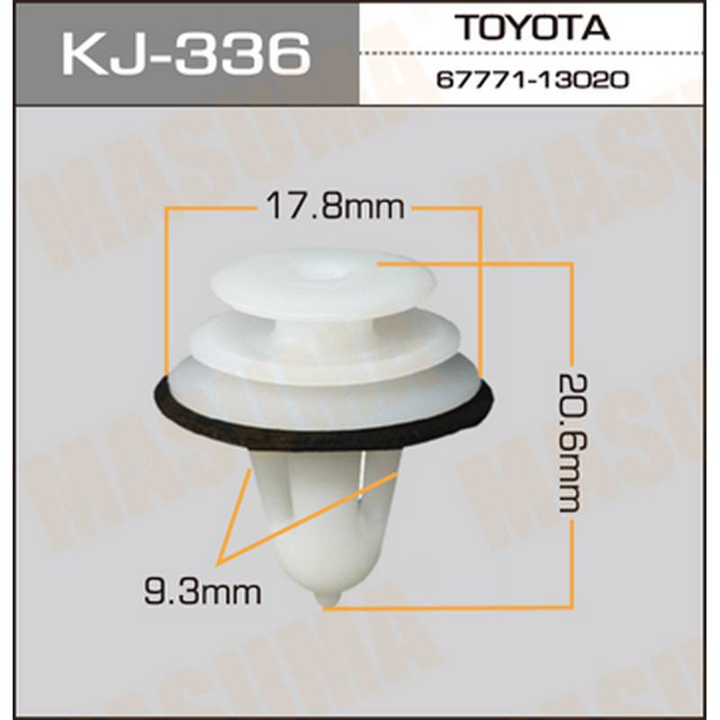 Клипса MASUMA KJ-336