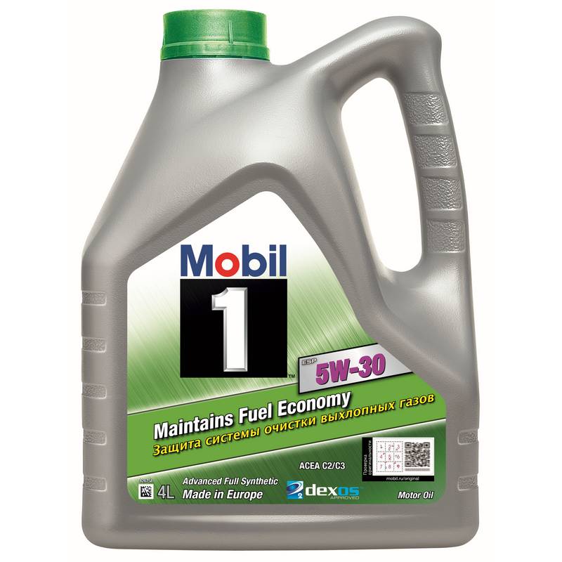 Масло моторное Mobil 1 ESP Formula 5W30 синтетическое 4л.