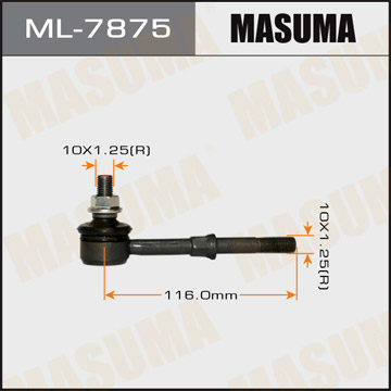 Стойка (линк) стабилизатора Masuma, ML-7875