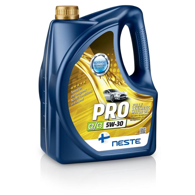 Масло моторное NESTE City Pro 5W30 синтетика 4л.