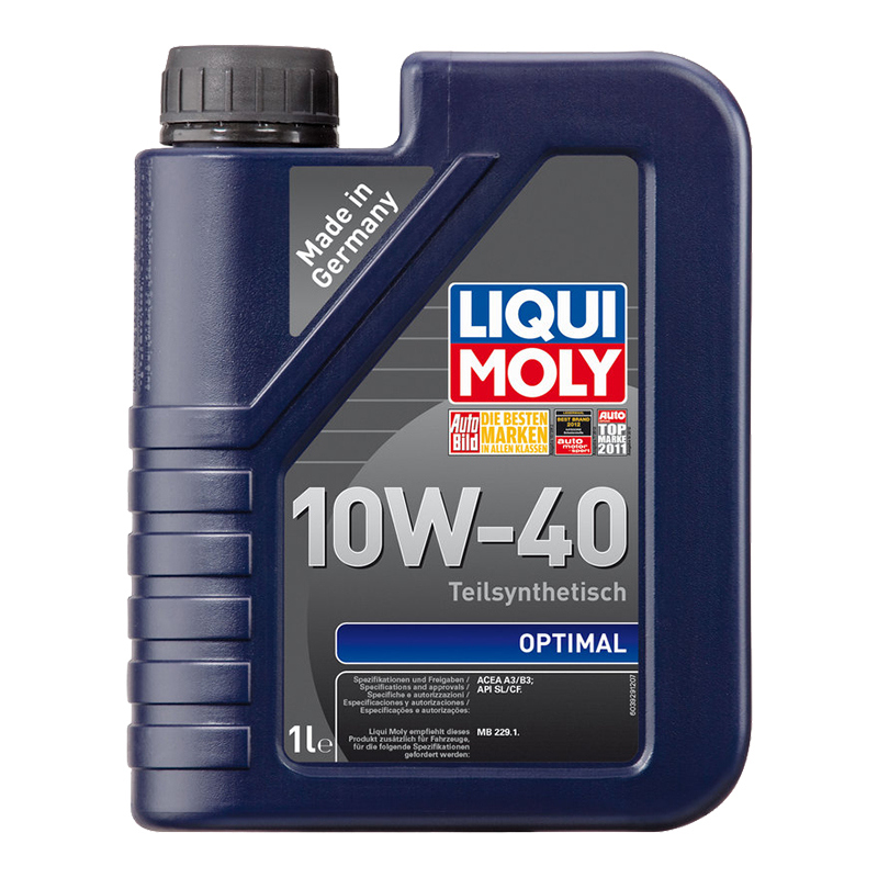 Масло моторное 3929 LiquiMoly Optimal полусинтетическое 10W40 1л