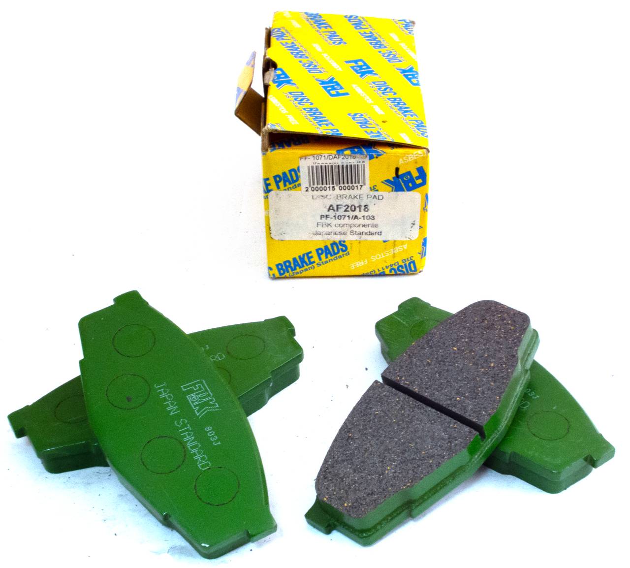 Тормозные колодки дисковые передние FBK FD2018