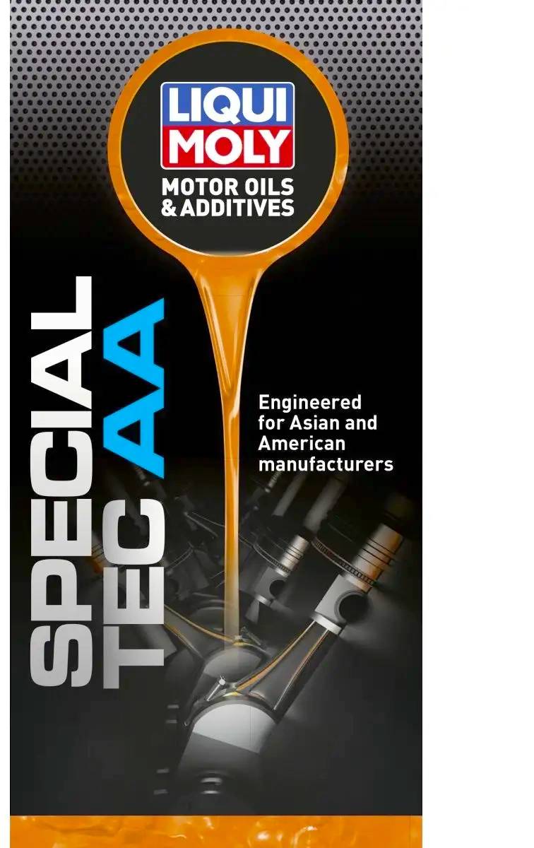 Моторное масло НС-синтетическое Liqui Moly Special Tec AA 5W-30 5л